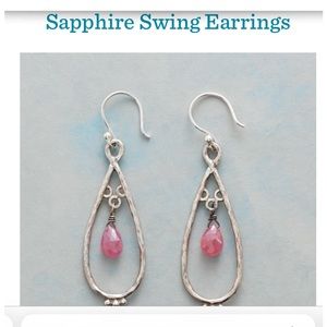 NNW Sundance Sapphire Swing Earrings